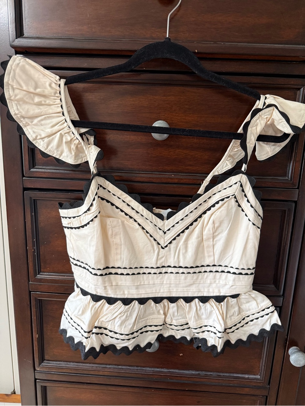 Lulu's Cream Peplum